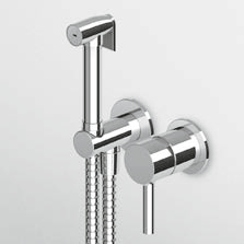 Zucchetti grifo para bidé empotrado blanco ZP6417.W1