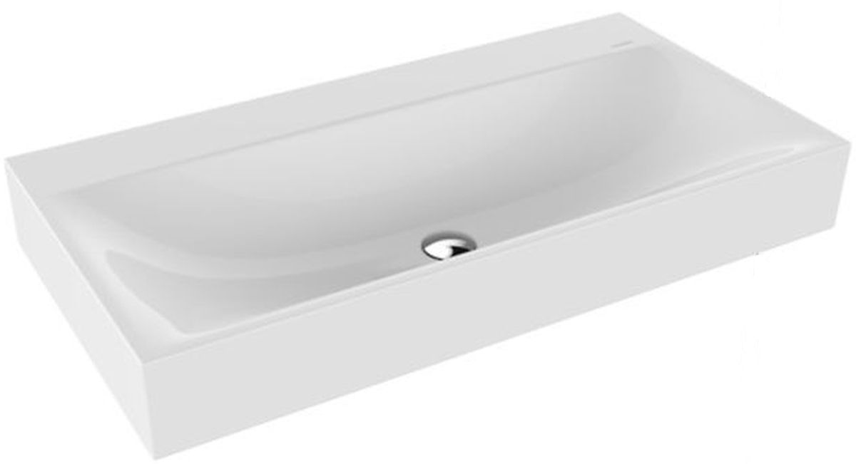 Kaldewei Silenio lavabo 90x46 cm rectangular clásico blanco 904406313001