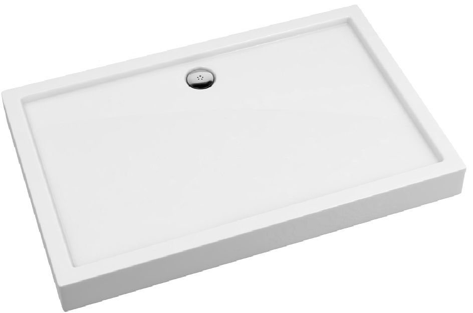 Schedpol Competia plato de ducha rectangular 140x80 cm blanco 3.0184