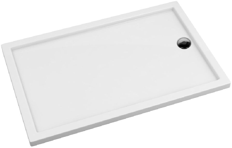 Schedpol Corrina New plato de ducha rectangular 130x80 cm blanco 3.4939