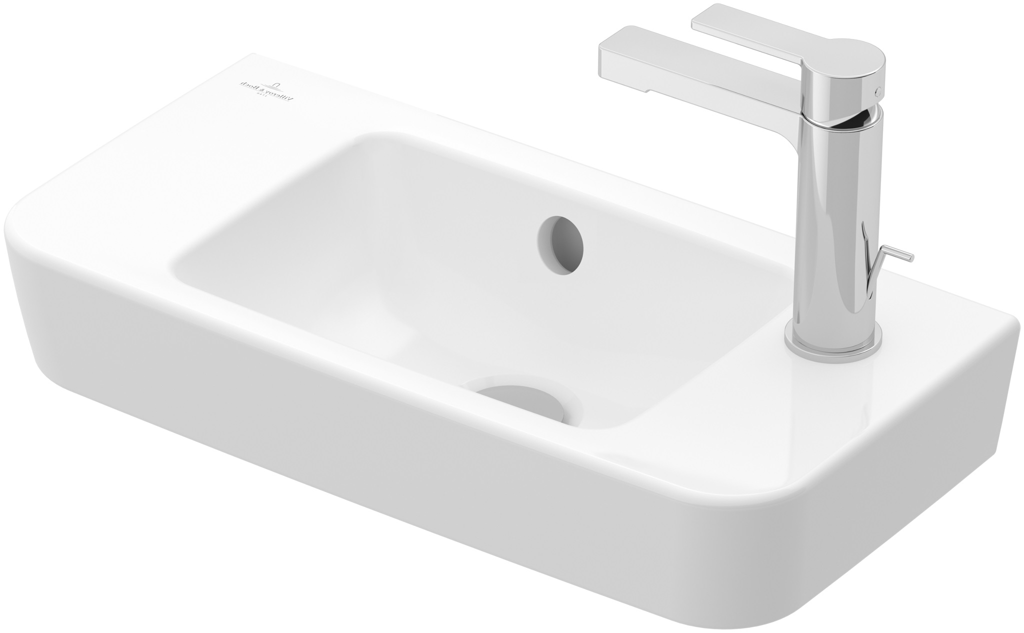 Villeroy & Boch O.Novo lavabo 50x25 cm rectangular clásico blanco 4342R501