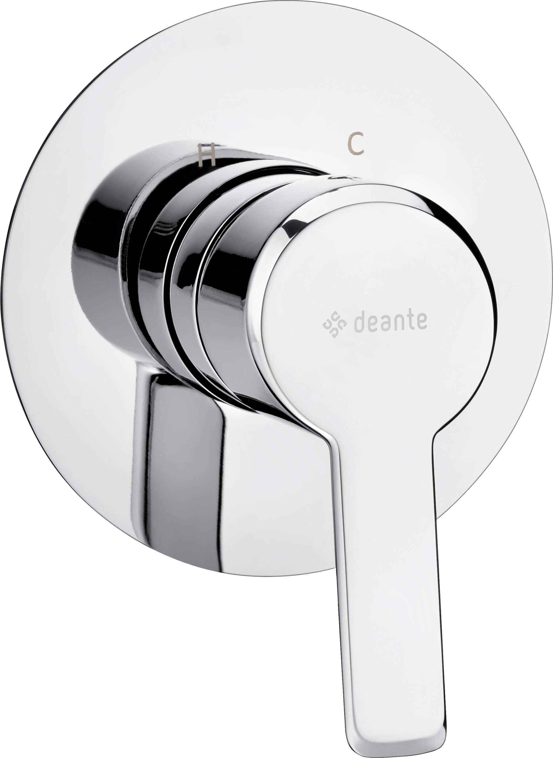 Deante Arnika grifo para ducha empotrado cromo BQA044L