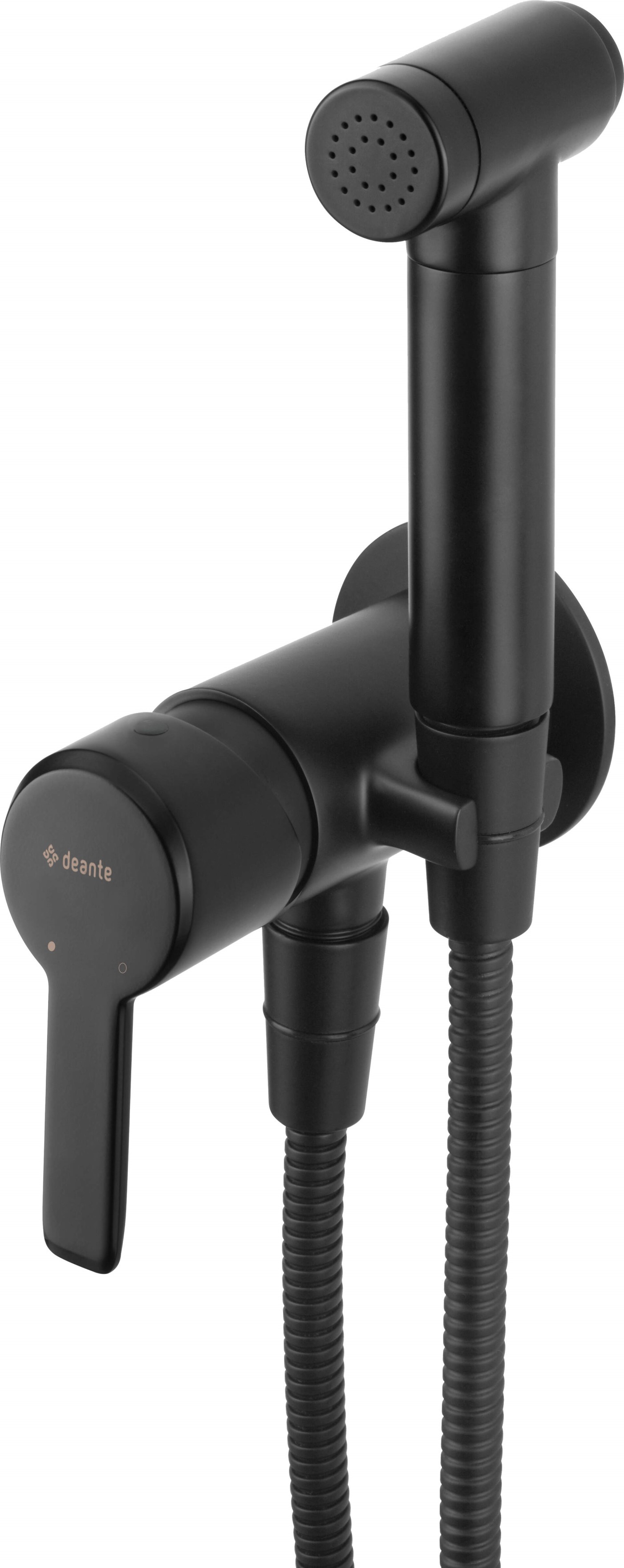 Deante Arnika grifo para bidé empotrado negro BQAN34M