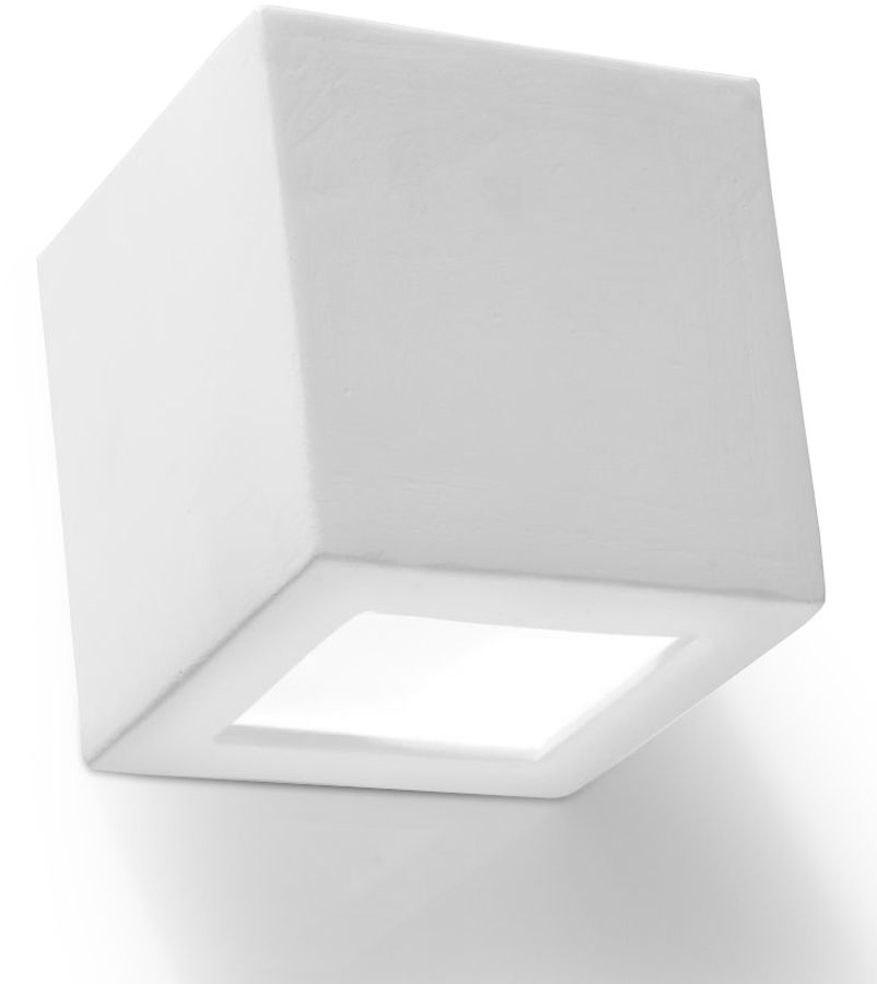 Sollux Lighting Leo lámpara de pared 1x60 W blanco SL.0005