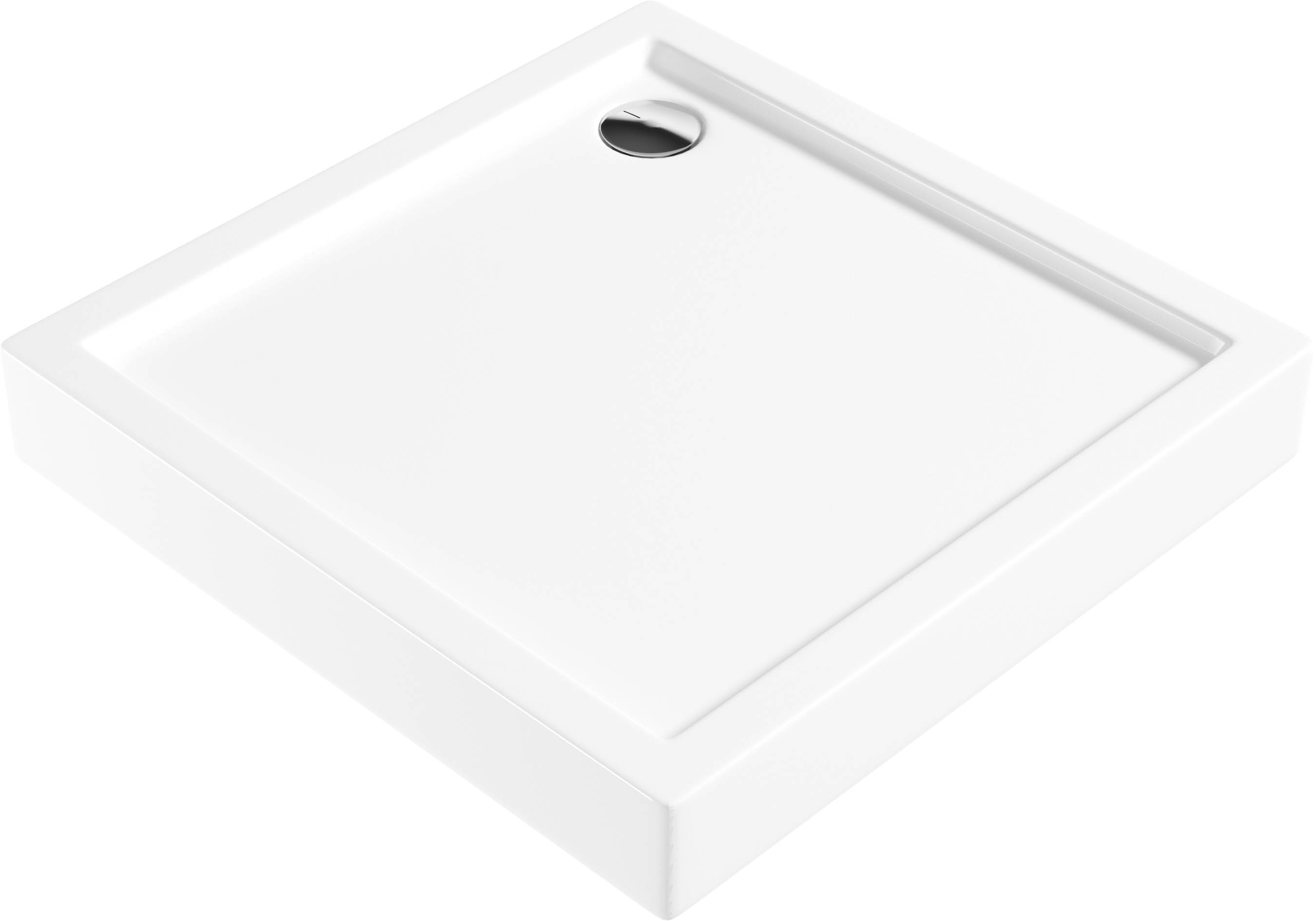 Deante Jasmin plato de ducha cuadrado 80x80 cm blanco KGJ_042B