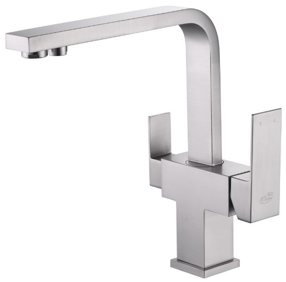 Blue Water Taupo grifo de cocina de pie acero inoxidable 5901730616217