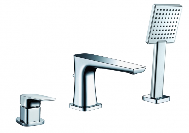 Blue Water Monaco grifo de bañera y ducha en bañera cromo MON-BWW.080C