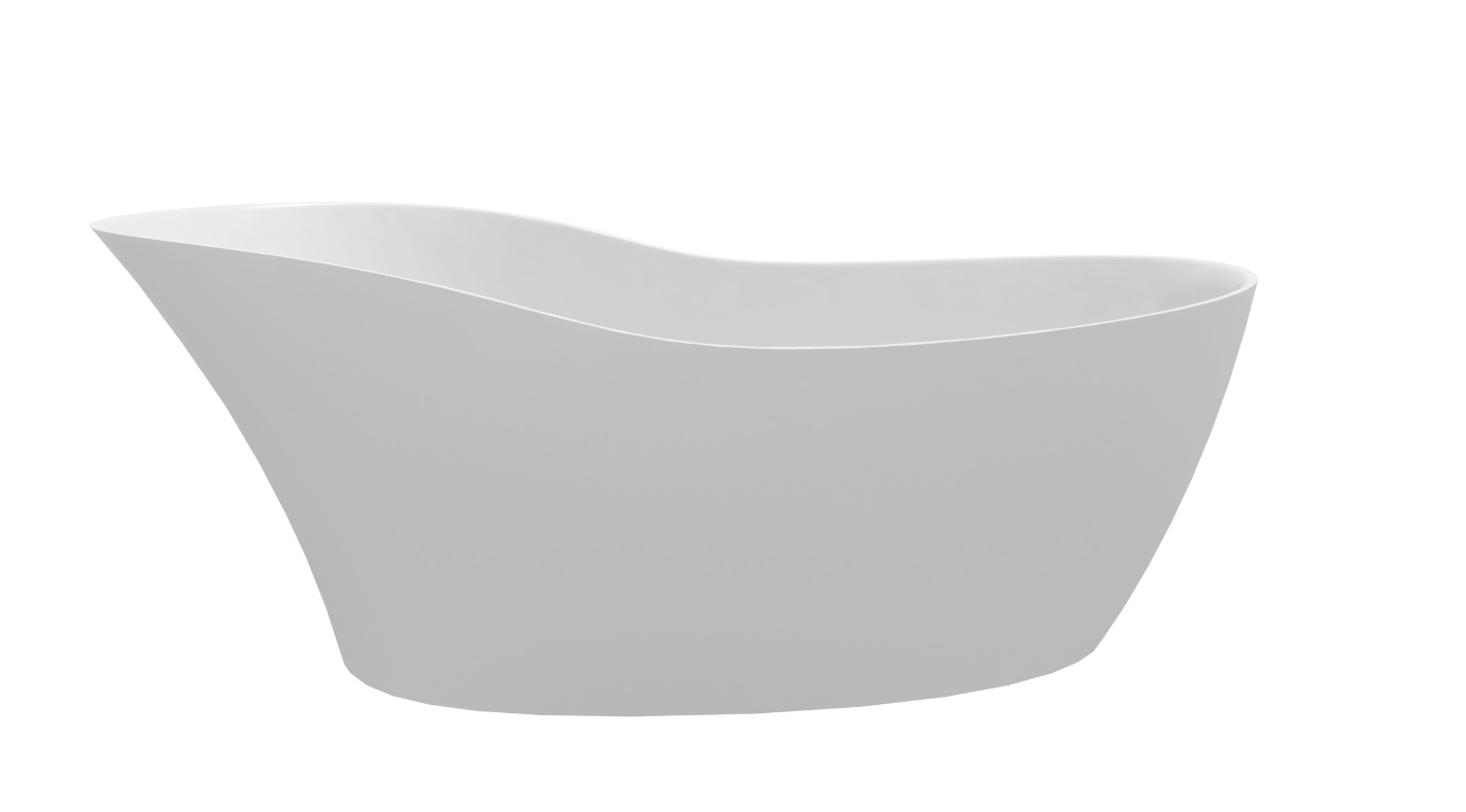 Hoesch Namur Lounge bañera exenta 180x80 cm oval blanco 4492.010305