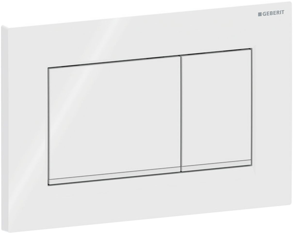 Geberit Sigma20 botón de descarga para WC blanco 115.883.01.1