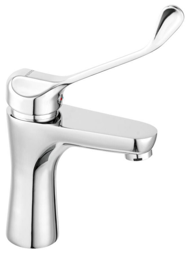 Ferro Algeo Medico grifo para lavabo de pie cromo BAGM2