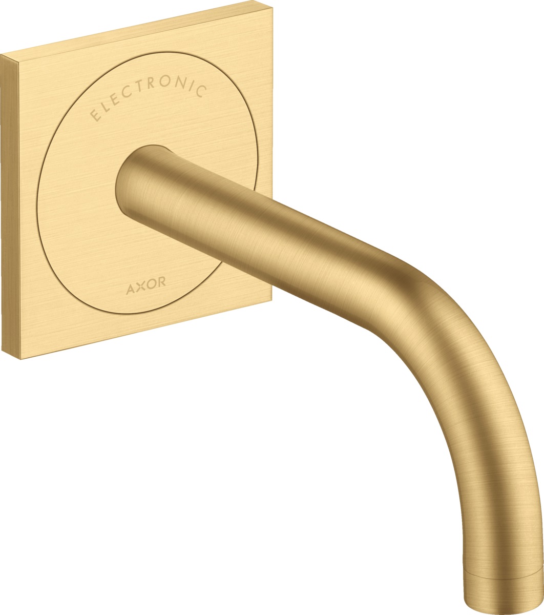 Axor Uno2 grifo para lavabo empotrado electrónico oro 38119250