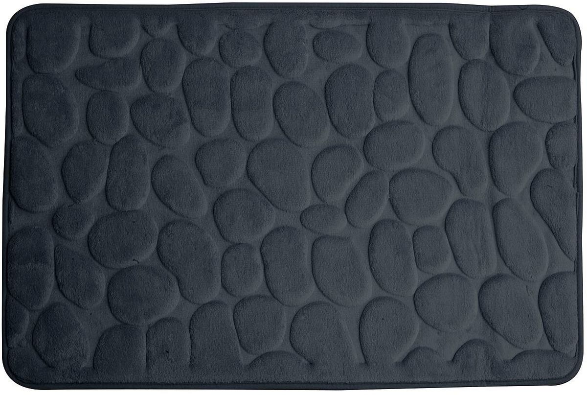 Duschy Rimini alfombrilla para baño 95x60 cm rectangular gris 765-26