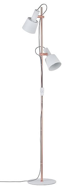 Paulmann Neordic lámpara de pie 2x20 W blanco-cobre 79660