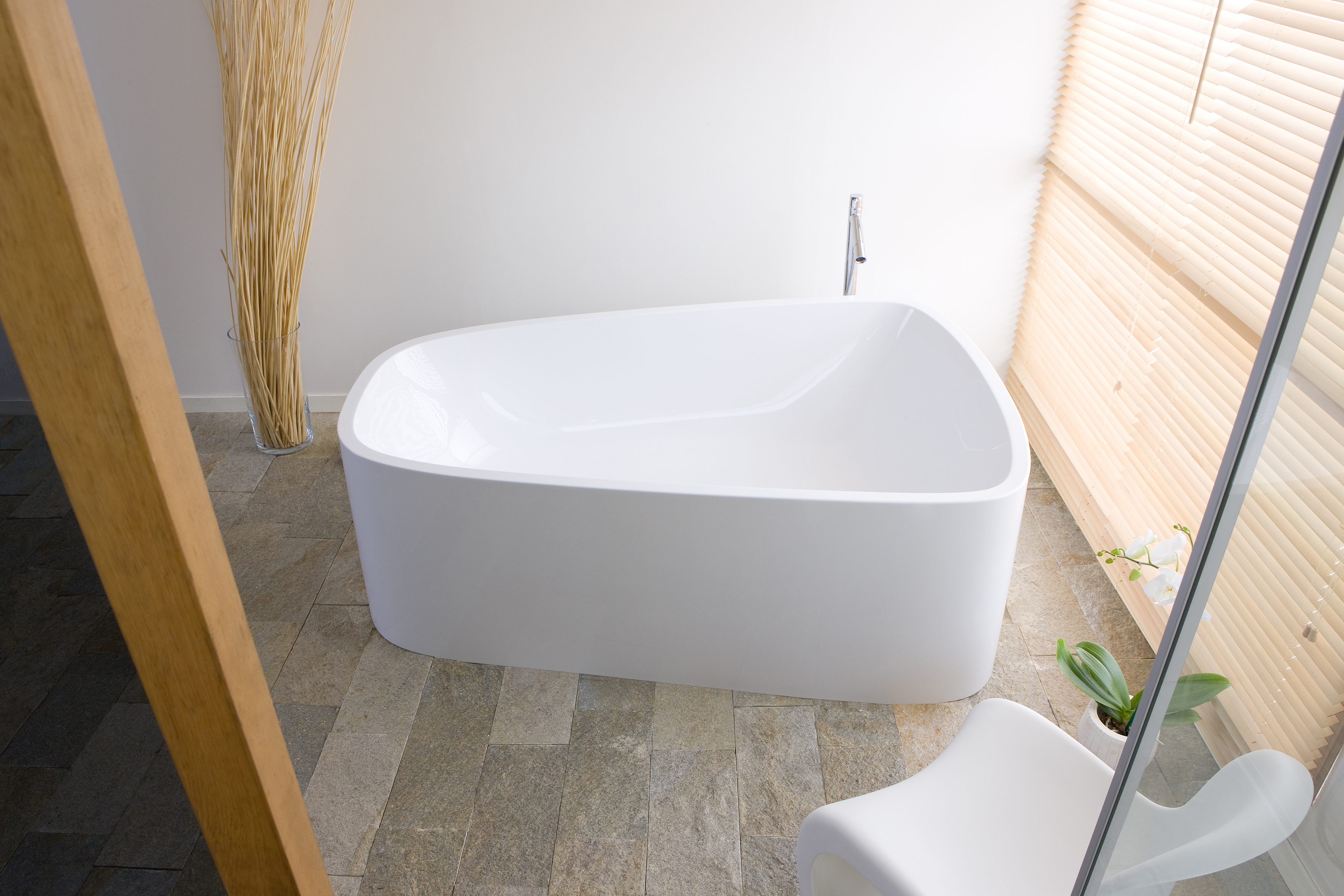 Hoesch SingleBath bañera exenta 179.8x117.3 cm oval blanco 3699.010