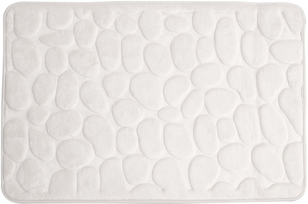 Duschy Rimini alfombrilla para baño 95x60 cm rectangular blanco 765-10