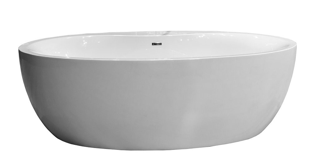Hoesch Cabo bañera exenta 185x90 cm oval blanco 6610.010