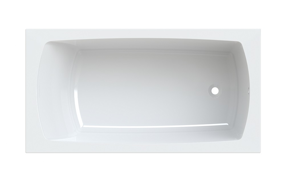 Hoesch Largo bañera rectangular 170x90 cm blanco 3709.010