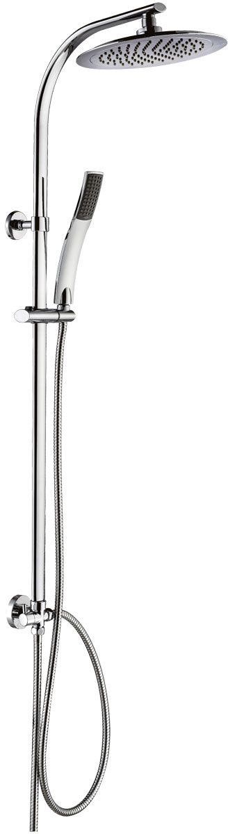 Duschy Alasca conjunto de ducha a pared cromo 456-90