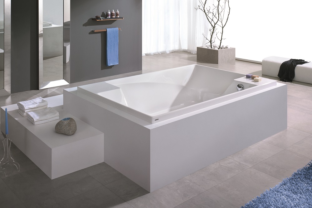 Hoesch Santee bañera rectangular 190x120 cm blanco 6652.010