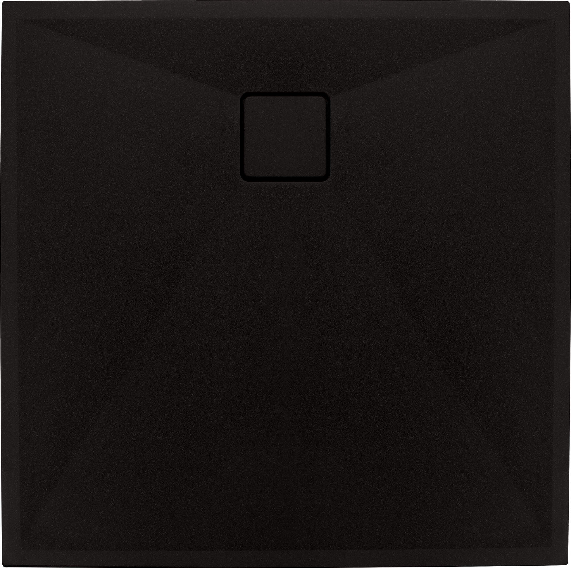 Deante Correo plato de ducha cuadrado 90x90 cm negro KQR_N41B