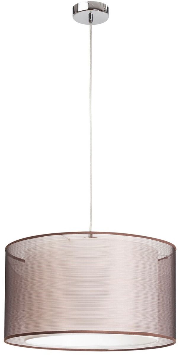 Rabalux Anastasia lámpara colgante 1x60 W cromo-marrón 2632