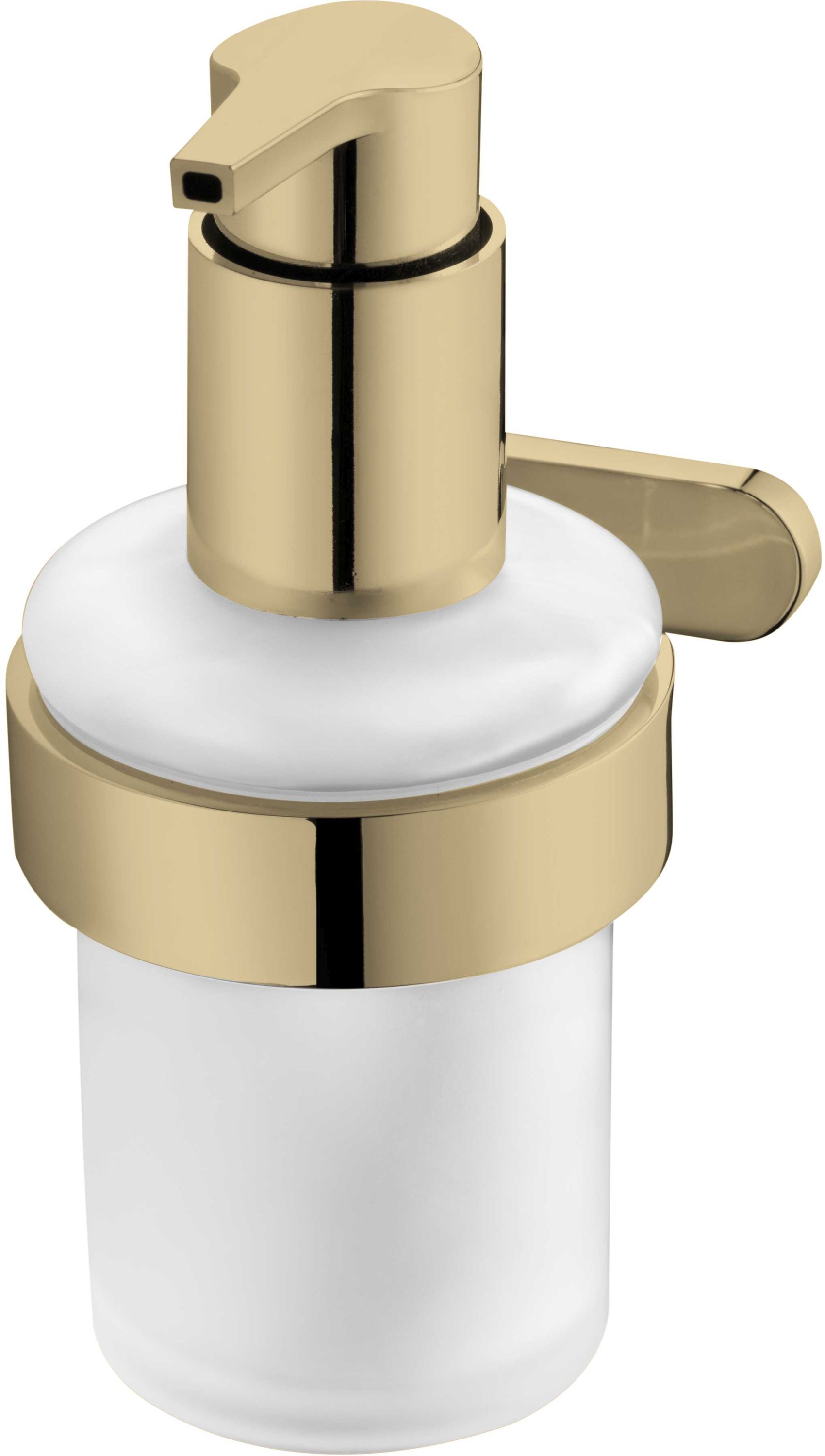 BISK Nature dispensador de jabón 150 ml oro-vidrio 05850