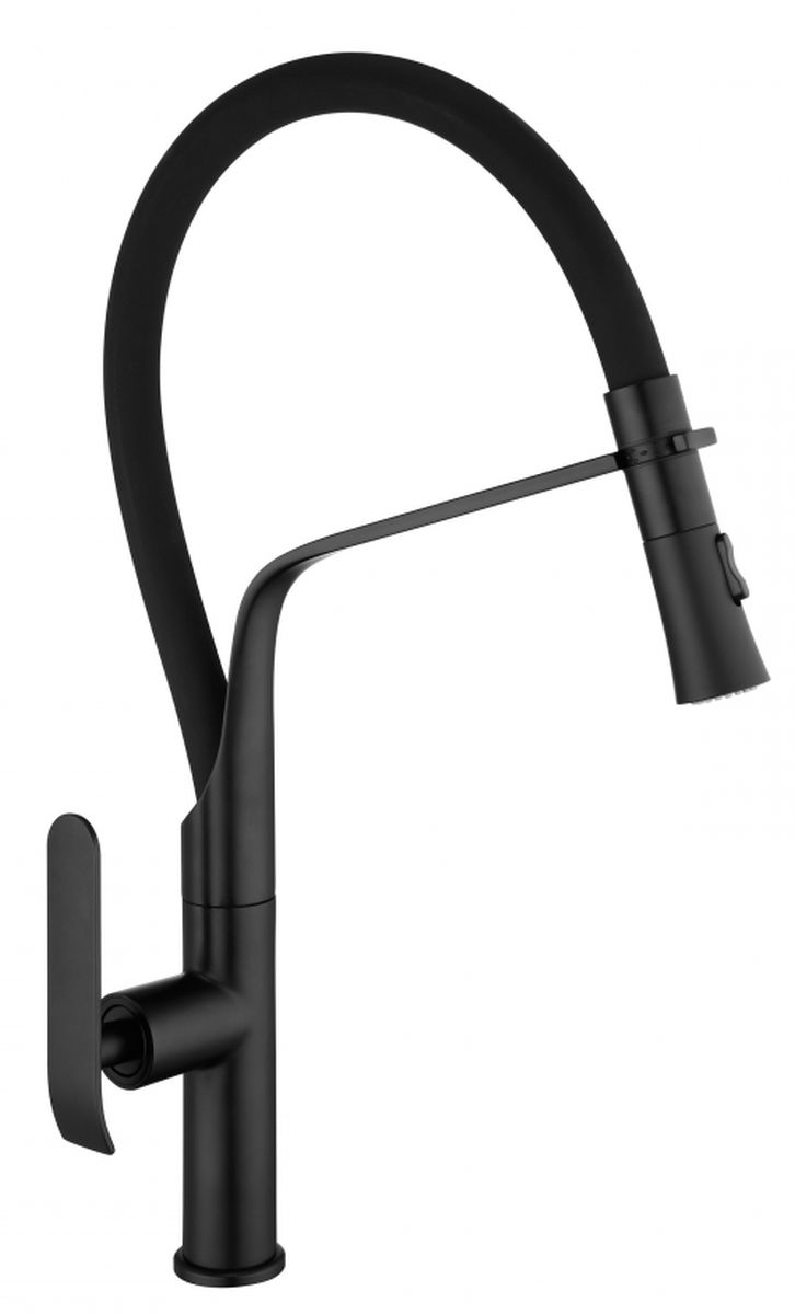 Rea Castor grifo de cocina de pie negro REA-B6935