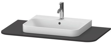 Duravit Happy D.2 consola 100x55 cm grafito HP031E08080