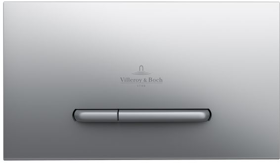 Villeroy & Boch ViConnect botón de descarga para WC cromo mate 92218069