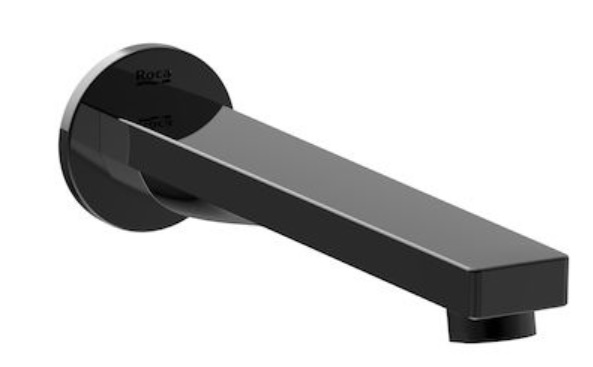 Roca Naia Black caño de grifo bañera negro A5253089CN