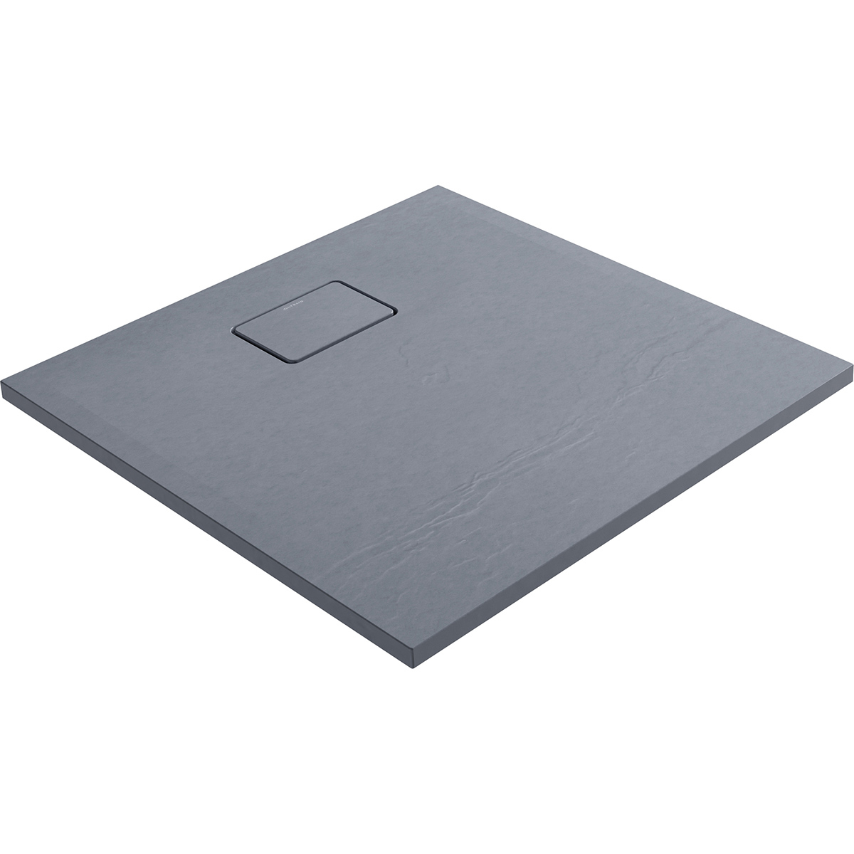 Oltens Bergytan plato de ducha cuadrado 80x80 cm gris 17100700