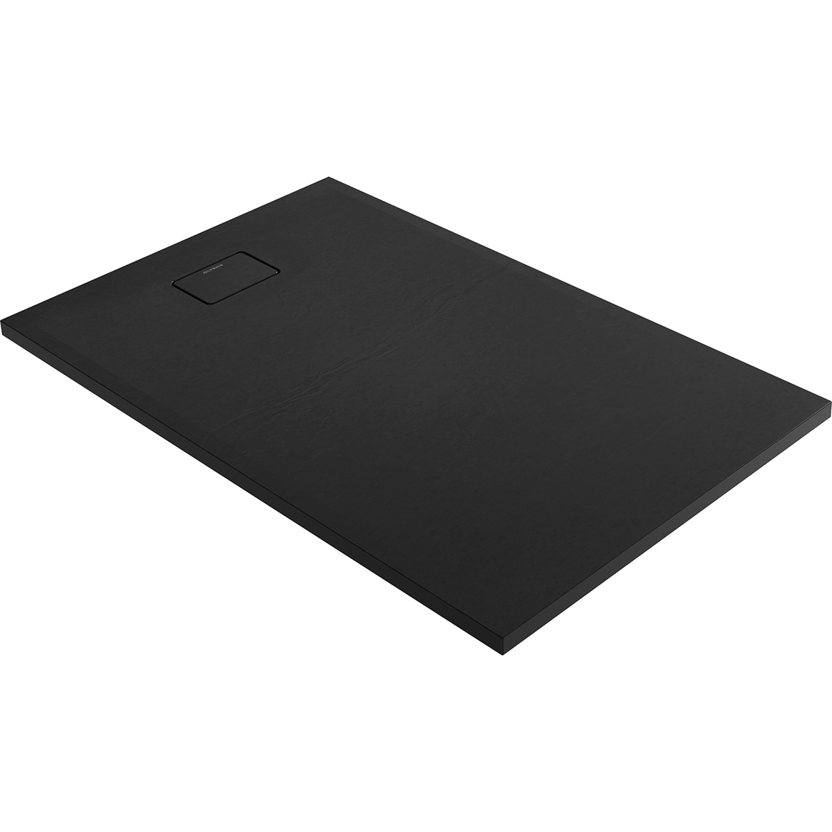 Oltens Bergytan plato de ducha rectangular 140x90 cm negro 15107300