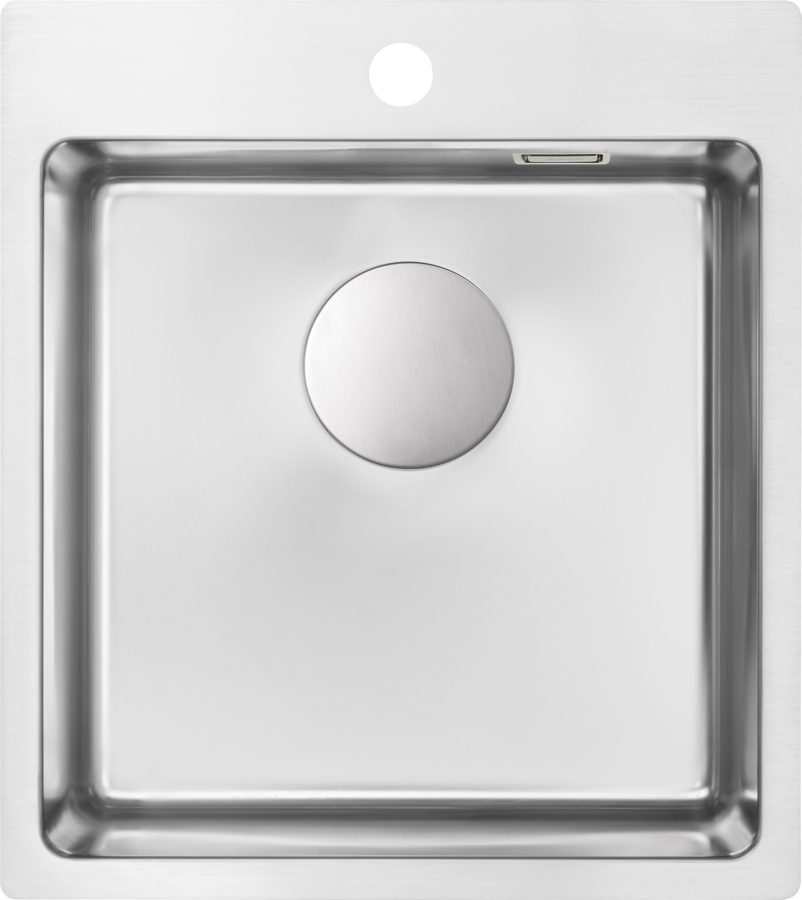 Deante Olfato fregadero de acero 50.5x45 cm acero ZPO_010A