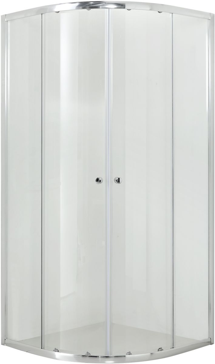 Hagser Andrea cabina de ducha 90x90 cm semicircular cromo brillo/vidrio transparente HGR11000020