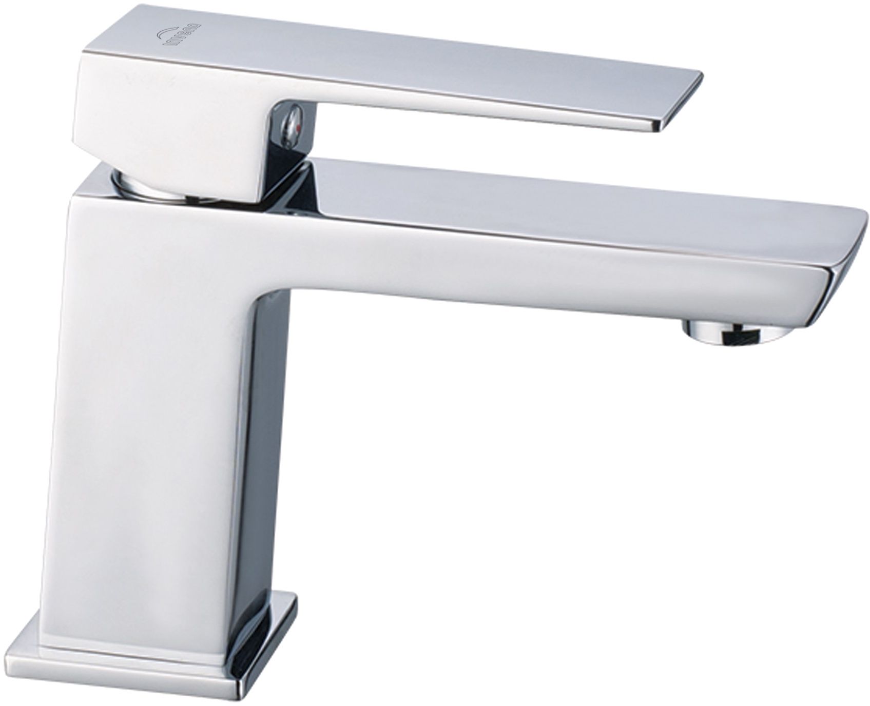 Invena Paros grifo para lavabo de pie cromo BU-09-001