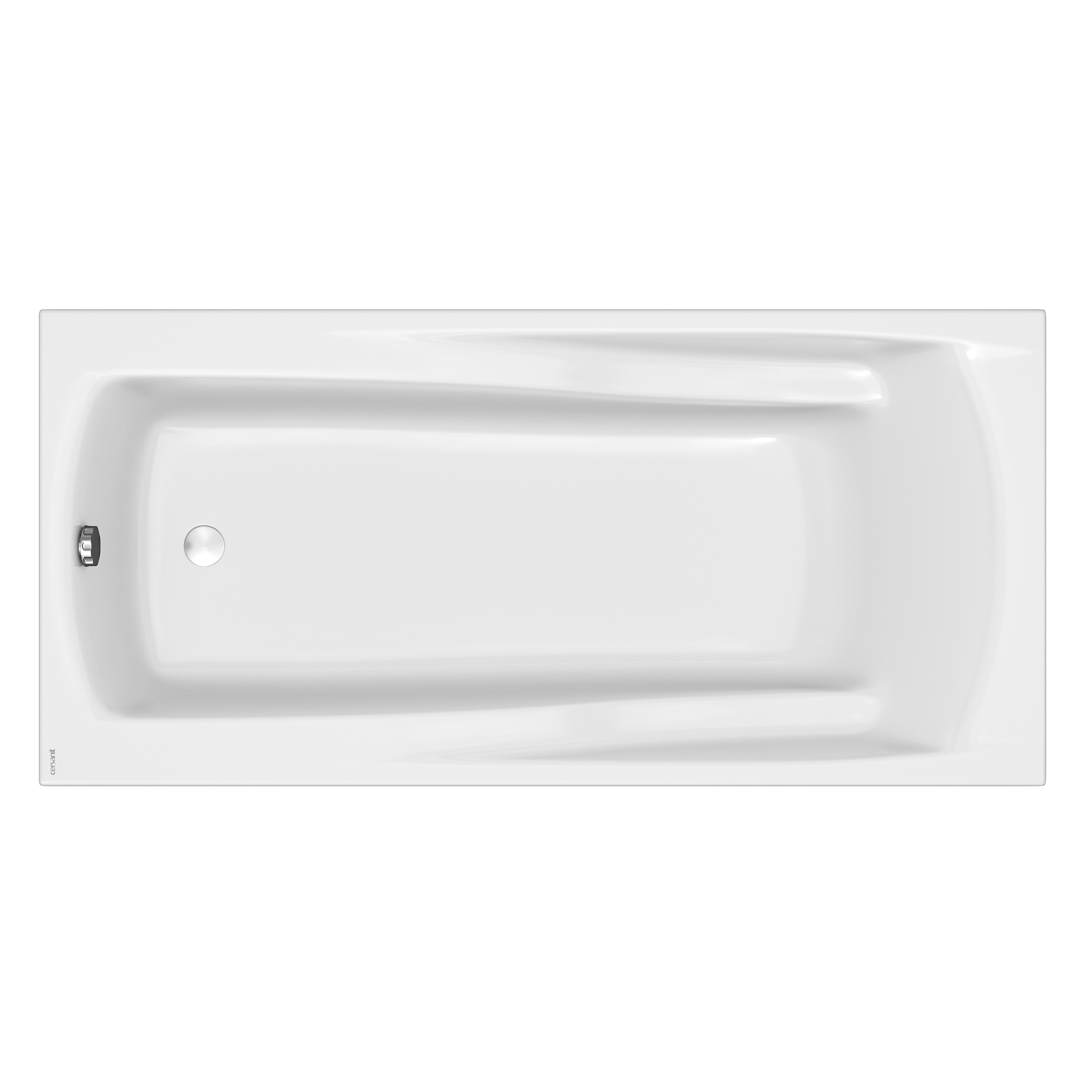 Cersanit Zen bañera rectangular 190x90 cm blanco S301-223