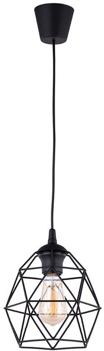 TK Lighting Galaxy lámpara colgante 1x15 W negro 3190