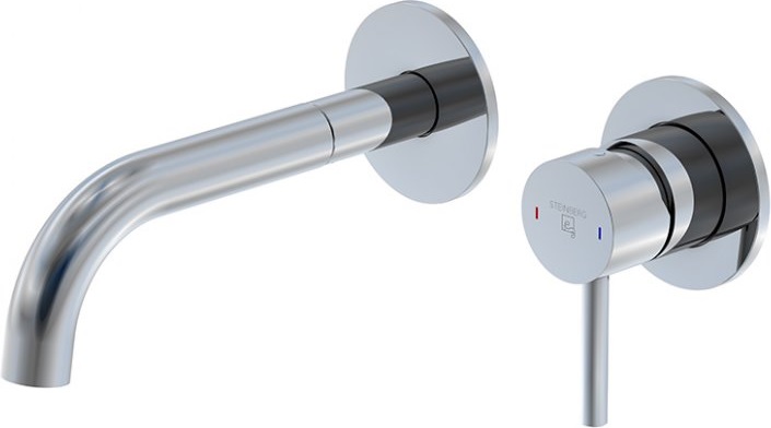 Steinberg 100 grifo para lavabo empotrado cromo 10018143