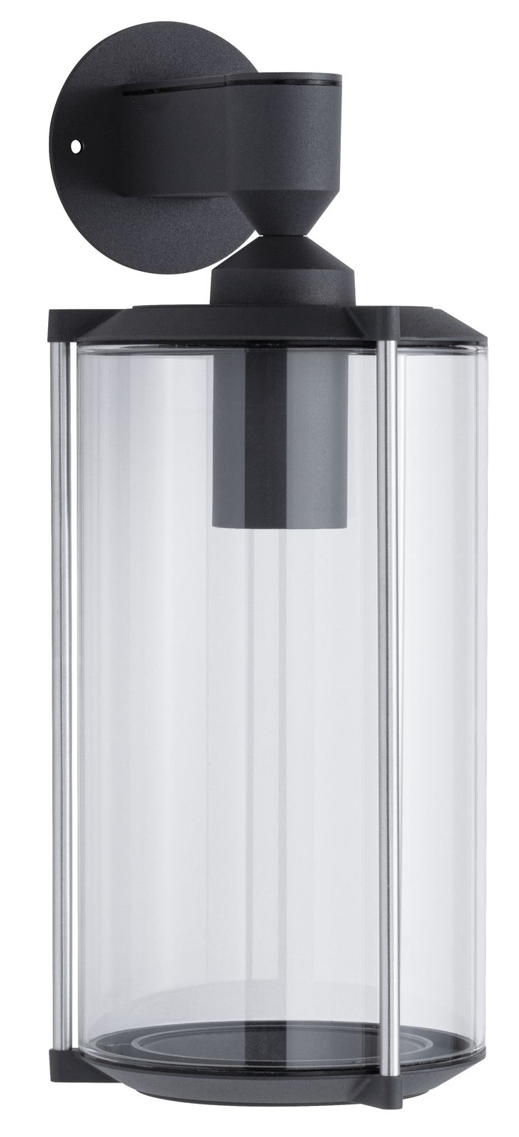 Paulmann Outdoor lámpara de pared para exteriores 1x60 W transparente-antracita 94282