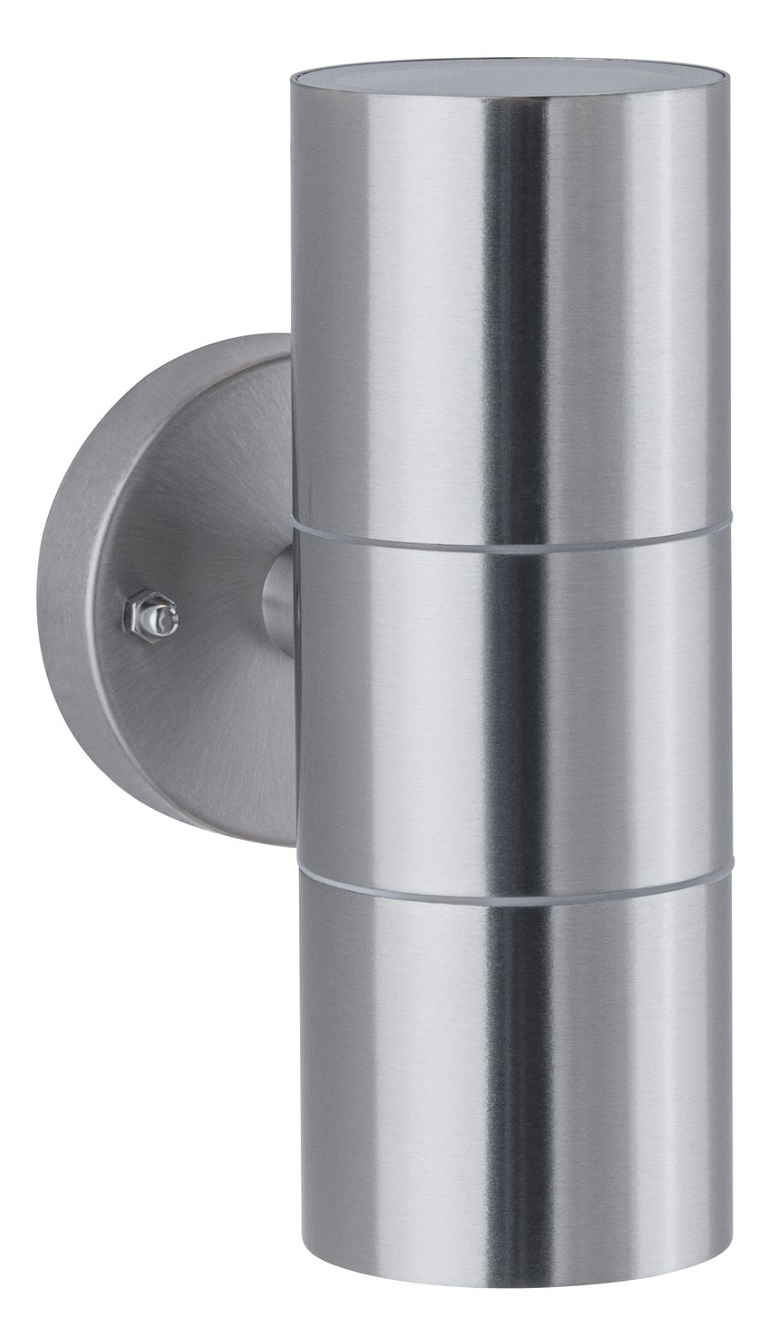 Paulmann Flame lámpara de pared para exteriores 2x10 W acero 94331