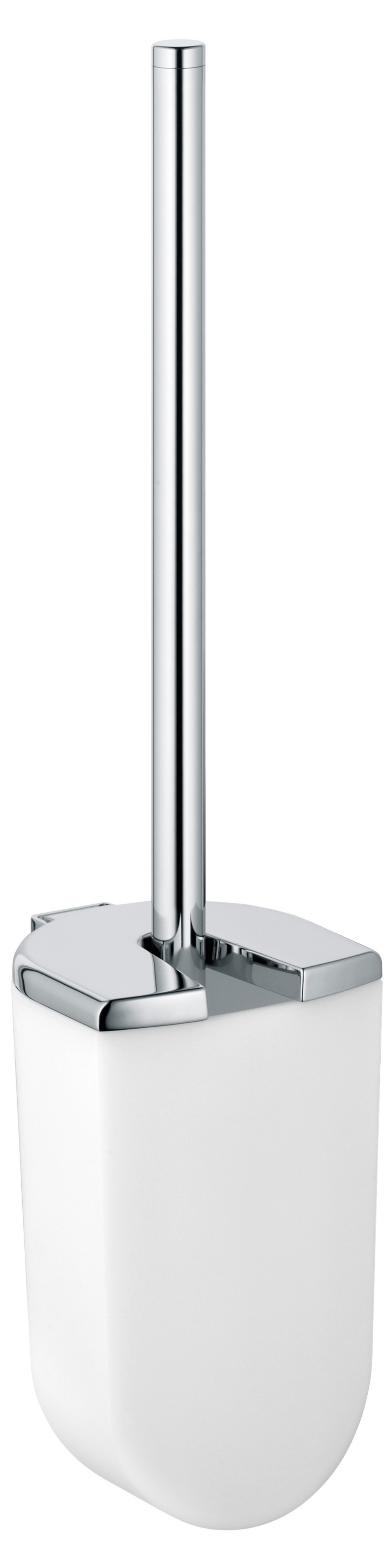 Keuco Elegance escobilla de baño atornillado blanco-cromo 11664010100
