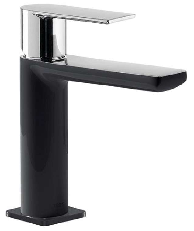 Tres Loft-Tres grifo para lavabo de pie cromo-negro 200.103.01.NE