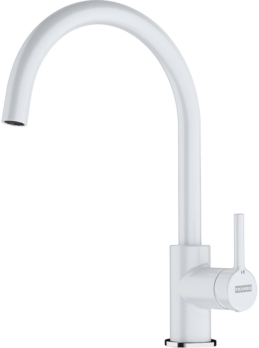 Franke Lina grifo de cocina de pie blanco 115.0626.024
