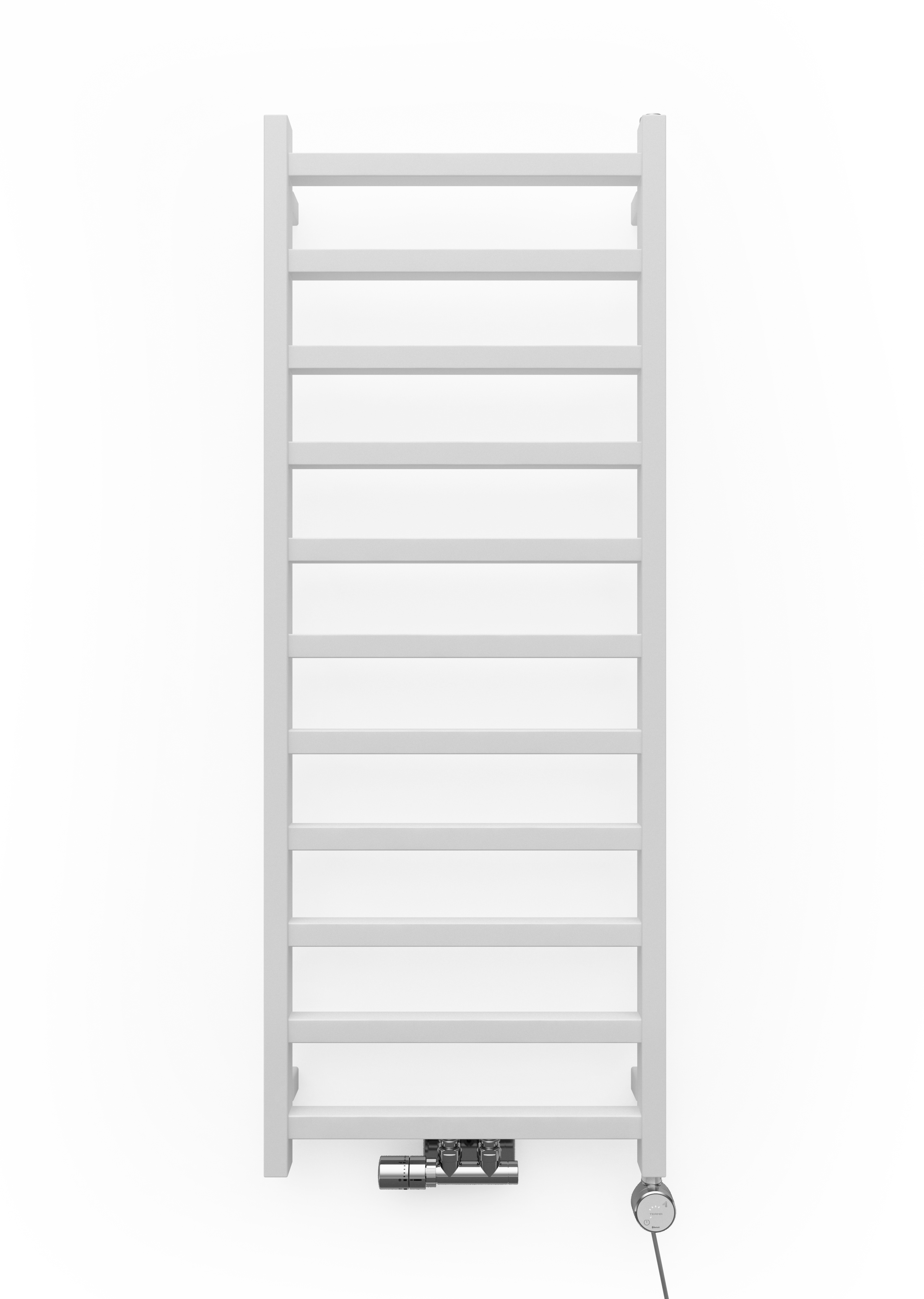 LaVita Lungo radiador de baño decorativo 96x50 cm blanco 5901804783357