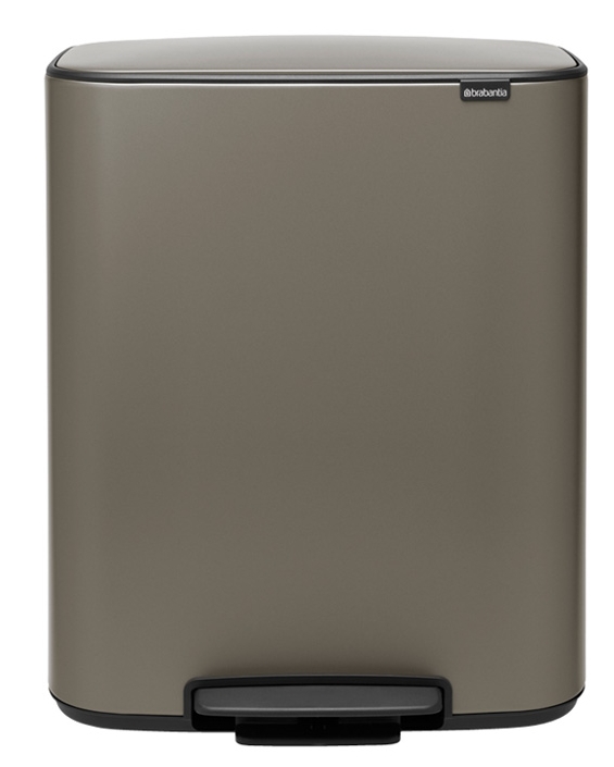 Brabantia Bo contenedor de residuos 60 l gris 211409