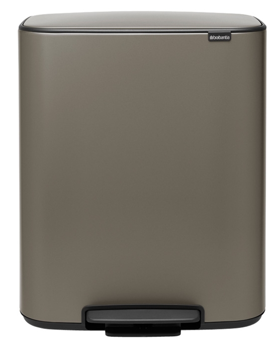 Brabantia Bo contenedor de residuos 60 l gris 211546