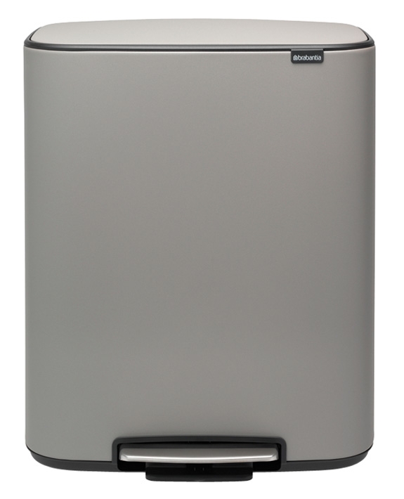 Brabantia Bo contenedor de residuos 60 l gris 211485