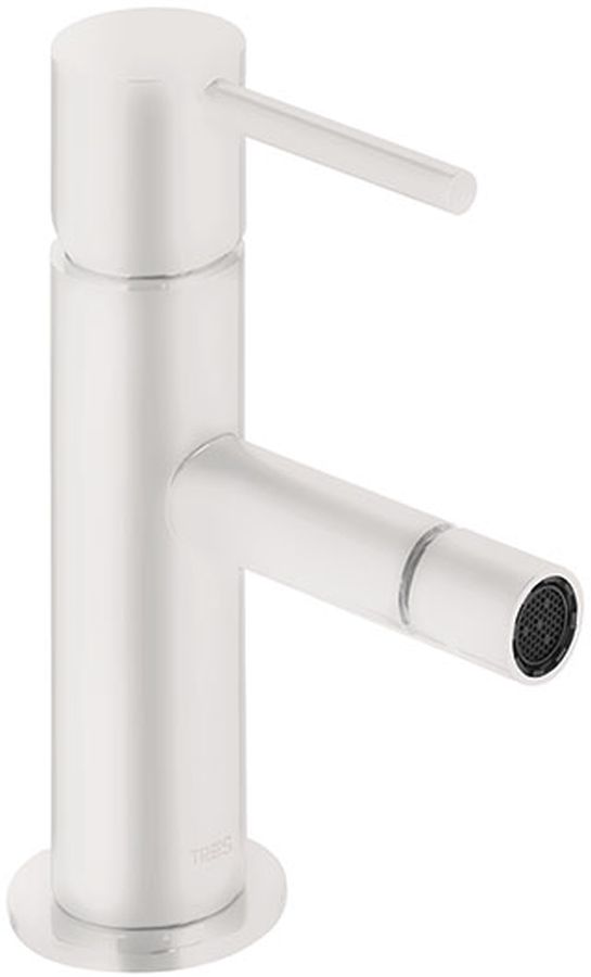 Tres Slim Colors grifo para bidé de pie blanco 062.120.01.BM