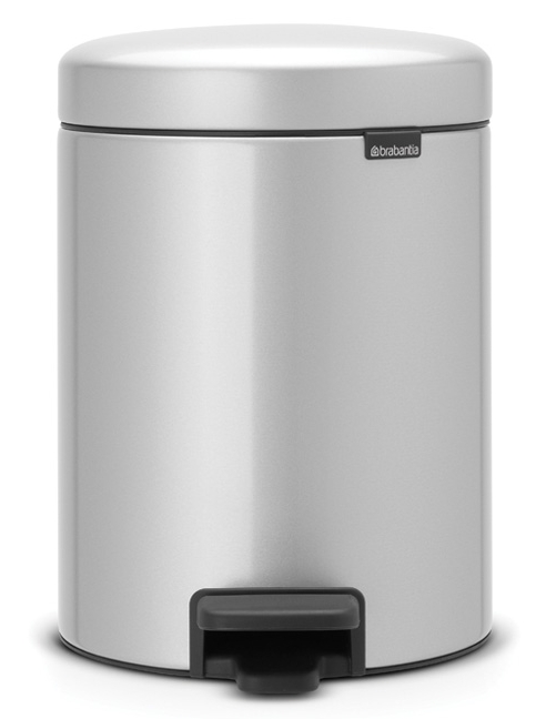Brabantia NewIcon papelera 5 l gris 112904