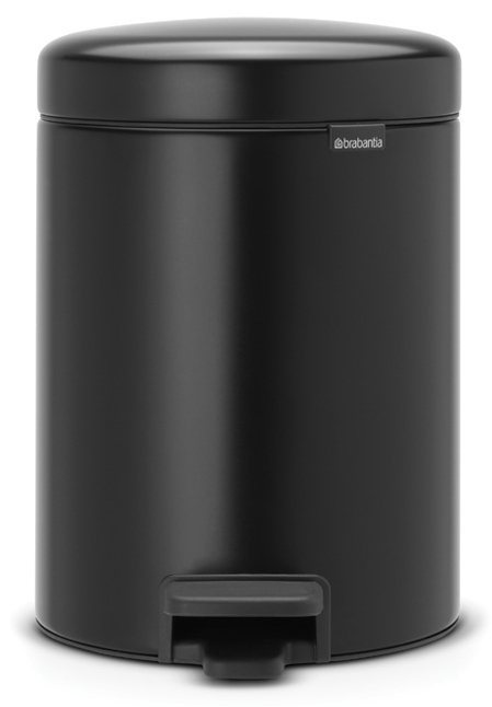 Brabantia NewIcon papelera 5 l negro 112928